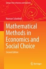 Mathematical Methods In Economics And Social Choice 2nd Edition Norman Schofield Auth