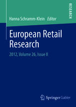 European Retail Research 2012 Volume 26 Issue Ii 1st Edition Gnther Botschen