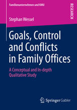 Goals Control And Conflicts In Family Offices A Conceptual And Indepth Qualitative Study 1st Edition Stephan Wessel Auth