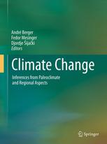 Climate Change Inferences From Paleoclimate And Regional Aspects 1st Edition Richard C J Somerville Auth
