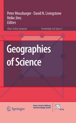 Geographies Of Science 1st Edition David N Livingstone Auth