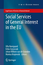 Social Services Of General Interest In The Eu 1st Edition Ulla Neergaard