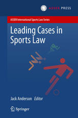 Leading Cases In Sports Law 1st Edition Jack Anderson Auth