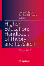 Higher Education Handbook Of Theory And Research Volume 27 1st Edition Patrick T Terenzini Auth