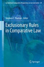Exclusionary Rules In Comparative Law 1st Edition Mark E Cammack Auth