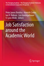 Job Satisfaction Around The Academic World 1st Edition Peter James Bentley