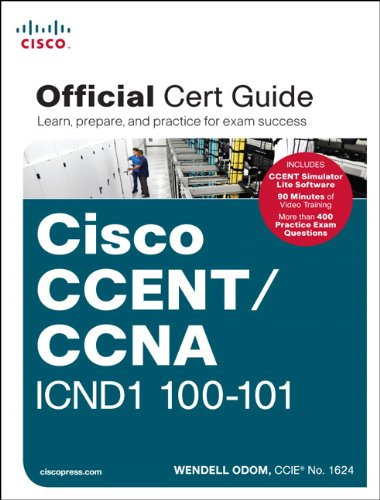 Cisco Ccentccna Icnd1 100101 Official Cert Guide 1st Edition Wendell Odom