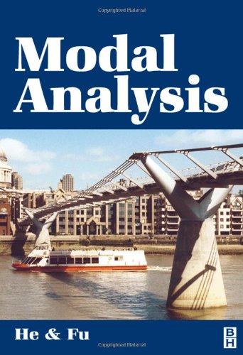 Modal Analysis 1st Edition Zhifang Fu Jimin He