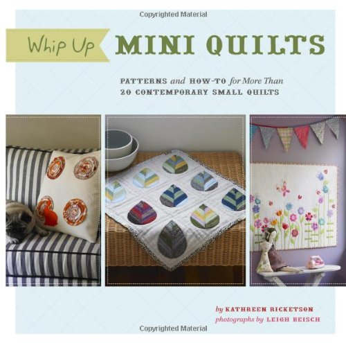 Whip Up Mini Quilts Patterns And Howto For 20 Contemporary Small Quilts Spi Kathreen Ricketson