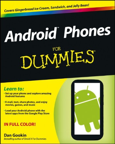 Android Phones For Dummies 1st Edition Dan Gookin