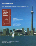 Proceedings 2004 Vldb Conference Mario A Nascimento M Tamer Zsu