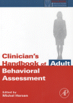 Clinicians Handbook Of Adult Behavioral Assessment Michel Hersen Eds