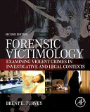 Forensic Victimology Brent E Turvey