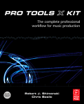 Pro Tools 8 Kit The Complete Professional Workflow For Music Production Robert J Shimonski And Chris Basile Auth