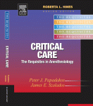 Critical Care Peter J Papadakos Md Fccm Fccp And James E Szalados