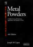 Metal Powders A Global Survey Of Production Applications And Markets To 2010 Joseph M Capus Auth