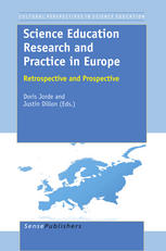Science Education Research And Practice In Europe Retrosspective And Prospecctive Doris Jorde