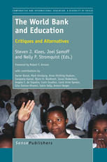 The World Bank And Education Critiques And Alternatives Gita Steinerkhamsi Auth