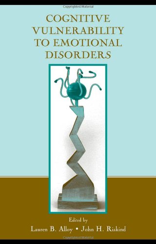 Cognitive Vulnerability To Emotional Disorders Lauren B Alloy