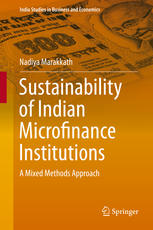 Sustainability Of Indian Microfinance Institutions A Mixed Methods Approach 1st Edition Nadiya Marakkath Auth