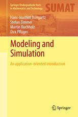 Modeling And Simulation An Applicationoriented Introduction 1st Edition Hansjoachim Bungartz