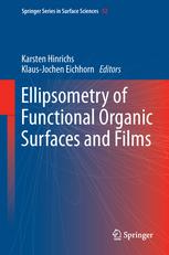 Ellipsometry Of Functional Organic Surfaces And Films 1st Edition Christoph Cobet Auth