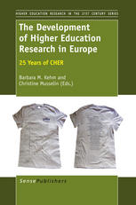 The Development Of Higher Education Research In Europe 25 Years Of Cher Christine Musselin