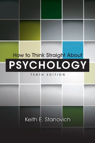 How To Think Straight About Psychology 10th Edition Keith E Stanovich