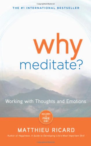 Why Meditate Working With Thoughts And Emotions Papcom Matthieu Ricard