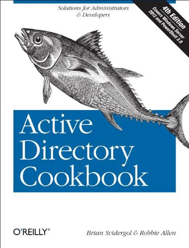 Active Directory Cookbook Fourth Edition Brian Svidergol Robbie Allen
