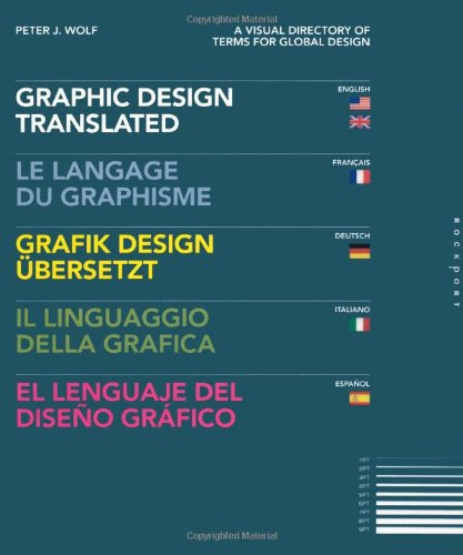Graphic Design Translated A Visual Directory Of Terms For Global Design Peter J Wolf