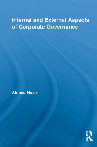 Internal And External Aspects Of Corporate Governance Ahmed Naciri