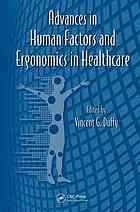 Advances In Human Factors And Ergonomics In Healthcare Vincent G Duffy