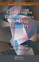 Clustering In Bioinformatics And Drug Discovery John D Maccuish
