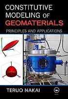 Constitutive Modeling Of Geomaterials Principles And Applications Teruo Nakai