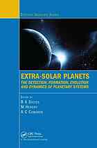 Extrasolar Planets The Detection Formation Evolution And Dynamics Of Planetary Systems Bonnie Steves Ed
