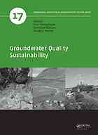 Groundwater Quality Sustainability Piotr Maloszewski Ed Stanisaw Witczak Ed