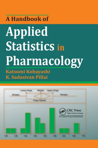 A Handbook Of Applied Statistics In Pharmacology Katsumi Kobayashi