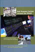 Rail Human Factors Around The World Impacts On And Of People For Successful Rail Operations John R Wilson Et Al