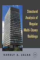 Structural Analysis Of Regular Multistorey Buildings K A Zalka