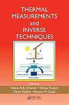 Thermal Measurements And Inverse Techniques Helcio R B Orlande Et Al