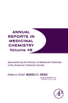 Annual Reports In Medicinal Chemistry 48 Manoj C Desai Eds