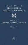 International Review Of Research In Mental Retardation 25 Laraine Masters Glidden Eds