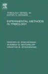 Experimental Methods In Tribology Gwidon W Stachowiak Andrew W Batchelor And Grazyna B Stachowiak Eds