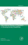 International Review Of Research In Developmental Disabilities 41 Robert M Hodapp Eds