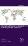 International Review Of Research In Developmental Disabilities Robert M Hodapp Eds