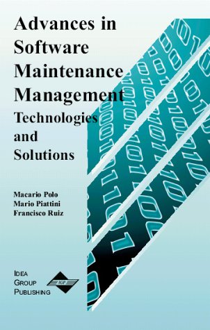 Advances In Software Maintenance Management Technologies And Solutions Mario Piattini