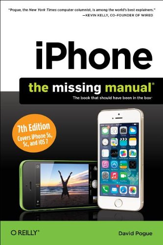 Iphone The Missing Manual Seventh Edition David Pogue