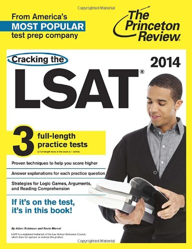 Cracking The Lsat With 3 Practice Tests 2014 Edition Princeton Review
