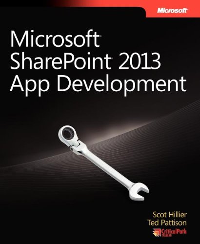 Microsoft Sharepoint 2013 App Development Scot Hillier Ted Pattison